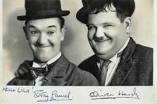stan laurel oliver hardy signed for sale  Shipping to Ireland