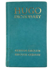 Diccionario Hugo (alemán inglés) Libro 11 cm x 7 cm segunda mano  Embacar hacia Argentina