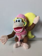 Nintendo soft plush toy Dixie Monkey Kong , cuddly toy 8" for sale  LOWESTOFT