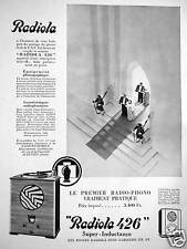 Publicité 1932 radiola d'occasion  Compiègne
