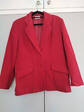 Ladies red blazer for sale  BOGNOR REGIS