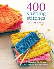 400 knitting stitches for sale  Interlochen