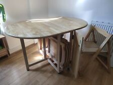 Butterfly folding dining for sale  LONDON