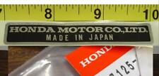 Honda name plate for sale  Odell