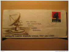 Singapore 1971 Earth Station Telescope Satellite Planet Galaxy Space Spatial Esp, usado segunda mano  Embacar hacia Argentina