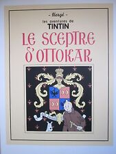 Herge tintin serigraphie d'occasion  Nancy-