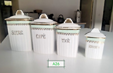 Spice jars porcelain d'occasion  Expédié en Belgium