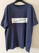 Blue nanamica tshirt for sale  MILTON KEYNES