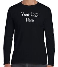 Personalized Custom Silk Screen Printed T-Shirt, Gildan Long sleeve for sale  Shipping to South Africa