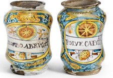 ITALIAN DATED MAIOLICA ALBARELLO 1620 DELFT FAIENCE APOTHECARY DRUG JAR XVII XVI for sale  Shipping to South Africa