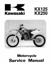 Kawasaki taller de servicio libro manual de taller 1998 KX125 segunda mano  Embacar hacia Argentina