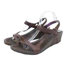 Teva brown leather for sale  Lewisville