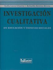 Investigación Cualitativa en Educación y Ciencias Sociales (Tapa Dura) segunda mano  Embacar hacia Argentina