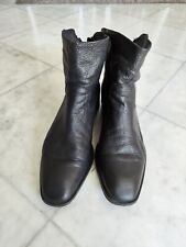 Bottines cuir noir d'occasion  Cannes