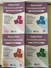 alpha test scienze formazione primaria usato  Sulzano