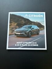 brochure prospekt Citroen C5 X - Czech - 2022 - C5X C 5 X + Hybrid segunda mano  Embacar hacia Argentina
