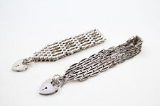 Sterling silver bracelets for sale  LEEDS