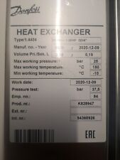 TROCADOR DE CALOR DANFOSS XB06H+- 1-26HP G3/4” -100% genuíno. Novo sem caixa, usado comprar usado  Enviando para Brazil