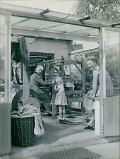 Damas en la máquina de tejer - Fotografía vintage 3419328 segunda mano  Embacar hacia Argentina
