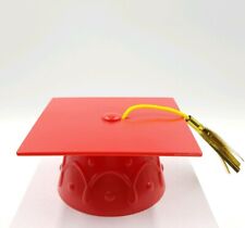 Usado, Gorra roja de graduación para decoración de pasteles fiesta cumpleaños DecoPac segunda mano  Embacar hacia Argentina