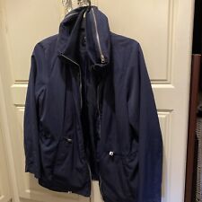 Navy rain jacket for sale  NEWMARKET