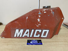 Tanque de combustível 1970 Maico MC250/400 fibra de vidro gasolina cor vermelha - Usado comprar usado  Enviando para Brazil