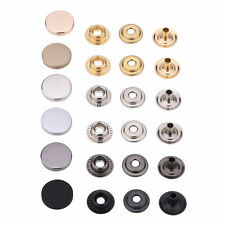 Used, Poppers Snap Fasteners Flat Cap Press Stud Sewing Rivet Leather Craft Clothing for sale  Shipping to South Africa