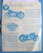 Brochure pubblicità moto usato  Cremona