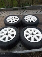 White alloy wheels for sale  HULL