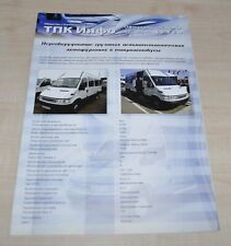 Iveco Daily minibús ruso furgoneta camión folleto folleto RU, usado segunda mano  Embacar hacia Argentina