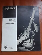 Selmer guitar catalogue for sale  SUDBURY