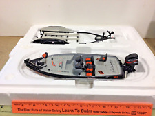 1:24 Action Dale Earnhardt Jr. die cast Nitro bass boat, motor, & trailer, used for sale  Shipping to South Africa