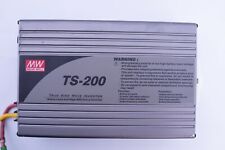 Inversor de energía solar Mean Well 200 W CC a CA 21 -30 V cc 230 V onda sinusoidal verdadera segunda mano  Embacar hacia Argentina