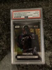 Used, 2022 Finest Star Wars The Mandalorian Gold Refractor PSA10 GM #/50 1/1 Pop 1! for sale  Shipping to South Africa