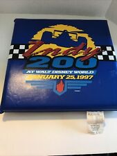 RARE Walt Disney World Indy 200 Seat Cushion 1997 Race Indycar VTG Racing RK, used for sale  Shipping to South Africa