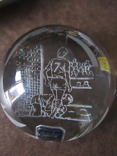 Edinburgh crystal paperweight for sale  HAVERFORDWEST