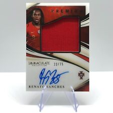 Portugal 2020 Immaculate Collection Renato Sanches AUTO MATCHWORN PATCH 23/75, usado comprar usado  Enviando para Brazil