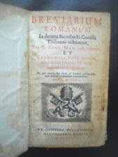 1692 breviarium romanum usato  Napoli