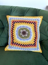Handmade crochet pillow usato  Sterzing