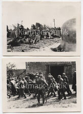 E774 Fotos Wehrmacht Infanterie Regt 510 Frankreich POW Gefangene Front Soldaten gebraucht kaufen  Nauen