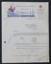 Facture carcassonne 1948 d'occasion  Nantes