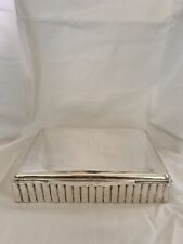 Rare Vintage Silver Box | 835 Silver with Mahogany wood interior for sale  Shipping to South Africa