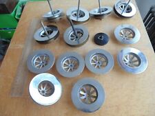 Used, JOB LOT VINTAGE UNUSED MID-CENTURY CHROME-PLATED SINK WHEELS. BUTLER BELFAST SIN for sale  Shipping to South Africa