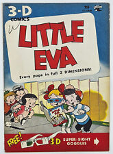 Little Eva 3-D #1 1953 8.0 Muito bom estado; St. John; From Little Eva #28 em 3-D; com óculos comprar usado  Enviando para Brazil