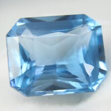 Natural Maxixe Blue Beryl 8.50 Ct Emerald Cut Certified Loose Gemstones for sale  Shipping to South Africa