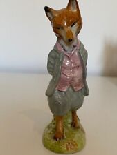 VINTAGE BESWICK BEATRIX POTTER FIGURE - FOXY WHISKERED GENTLEMAN BP3a Perfect  for sale  LONDON