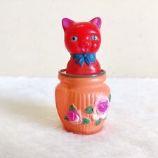 Vintage Original Old Cat Hidden In Pot Celluloid Surprising Baby Toy Japan Toy83 for sale  Shipping to South Africa