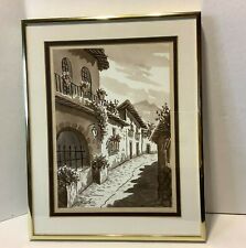 Vintage watercolor painting for sale  Sidman