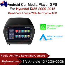 Unidade principal GPS estéreo automotivo 9”CarPlay Android 13 para Hyundai iX35 2009-2015 comprar usado  Enviando para Brazil
