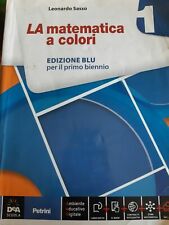 9788849419344 matematica color usato  Italia